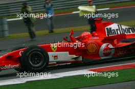 01.10.2006 Shanghai, China,  Winner, Michael Schumacher (GER), Scuderia Ferrari, 248 F1 - Formula 1 World Championship, Rd 16, Chinese Grand Prix, Sunday Race