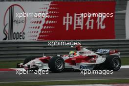 30.09.2006 Shanghai, China,  Ralf Schumacher (GER), Toyota Racing, TF106 - Formula 1 World Championship, Rd 16, Chinese Grand Prix, Saturday Practice