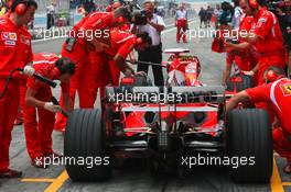 30.09.2006 Shanghai, China,  Michael Schumacher (GER), Scuderia Ferrari, 248 F1  Formula 1 World Championship, Rd 16, Chinese Grand Prix, Saturday Practice