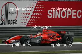 30.09.2006 Shanghai, China,  Tiago Monteiro (POR), Spyker MF1 Racing, Toyota M16 - Formula 1 World Championship, Rd 16, Chinese Grand Prix, Saturday Practice
