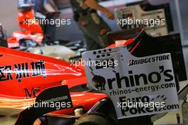 30.09.2006 Shanghai, China,  Spyker MF1 Racing M16 - Formula 1 World Championship, Rd 16, Chinese Grand Prix, Saturday Practice