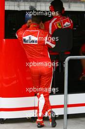 30.09.2006 Shanghai, China,  Michael Schumacher (GER), Scuderia Ferrari - Formula 1 World Championship, Rd 16, Chinese Grand Prix, Saturday Practice