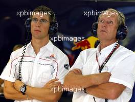 30.09.2006 Shanghai, China,  Michael Ammermüller (GER), Test Driver, Red Bull Racing, RB2 - Formula 1 World Championship, Rd 16, Chinese Grand Prix, Saturday Qualifying