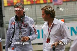 30.09.2006 Shanghai, China,  Victor R. Muller (NED), Chief Executive Officer of Spyker Cars N.V. and Spyker MF1 Racing and Michiel Mol (NED), future Director of Formula One Racing, Spyker and Spyker MF1 Racing - Formula 1 World Championship, Rd 16, Chinese Grand Prix, Saturday Practice