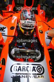 30.09.2006 Shanghai, China,  Tiago Monteiro (POR), Spyker MF1 Racing - Formula 1 World Championship, Rd 16, Chinese Grand Prix, Saturday Practice