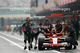30.09.2006 Shanghai, China,  Christijan Albers (NED), Spyker MF1 Racing - Formula 1 World Championship, Rd 16, Chinese Grand Prix, Saturday Qualifying