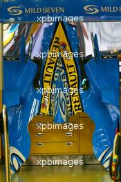 30.09.2006 Shanghai, China,  Renault F1 Team, R26, Engine Cover- Formula 1 World Championship, Rd 16, Chinese Grand Prix, Saturday Practice