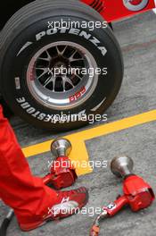 28.09.2006 Shanghai, China,  Scuderia Ferrari, 248 F1, Bridgestone tyre - Formula 1 World Championship, Rd 16, Chinese Grand Prix, Thursday