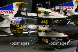 28.09.2006 Shanghai, China,  Honda Racing F1 Team, RA106, Car parts - Formula 1 World Championship, Rd 16, Chinese Grand Prix, Thursday