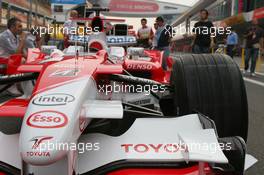 28.09.2006 Shanghai, China,  Toyota Racing, TF106 - Formula 1 World Championship, Rd 16, Chinese Grand Prix, Thursday