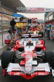 Toyota Racing, TF106 - Formula 1 World Championship, Rd 16, Chinese Grand Prix, Thursday
