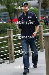 28.09.2006 Shanghai, China,  Alexander Wurz (AUT), Test Driver, Williams F1 Team - Formula 1 World Championship, Rd 16, Chinese Grand Prix, Thursday