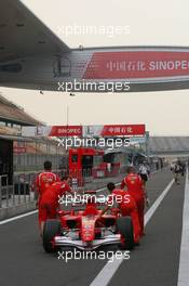 28.09.2006 Shanghai, China,  Scuderia Ferrari, 248 F1 - Formula 1 World Championship, Rd 16, Chinese Grand Prix, Thursday