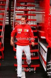 12.05.2006 Granollers, Spain,  Michael Schumacher (GER), Scuderia Ferrari - Formula 1 World Championship, Rd 6, Spanish Grand Prix, Friday