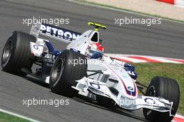 12.05.2006 Granollers, Spain,  Robert Kubica (POL), Test Driver, BMW Sauber F1 Team - Formula 1 World Championship, Rd 6, Spanish Grand Prix, Friday Practice