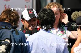 12.05.2006 Granollers, Spain,  Rubens Barrichello (BRA), Honda Racing F1 Team - Formula 1 World Championship, Rd 6, Spanish Grand Prix, Friday