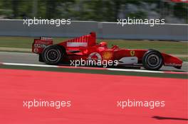12.05.2006 Granollers, Spain,  Michael Schumacher (GER), Scuderia Ferrari - Formula 1 World Championship, Rd 6, Spanish Grand Prix, Friday Practice