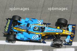 12.05.2006 Granollers, Spain,  Giancarlo Fisichella (ITA), Renault F1 Team - Formula 1 World Championship, Rd 6, Spanish Grand Prix, Friday Practice