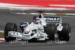 12.05.2006 Granollers, Spain,  Jacques Villeneuve (CDN), BMW Sauber F1 Team - Formula 1 World Championship, Rd 6, Spanish Grand Prix, Friday Practice