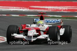 12.05.2006 Granollers, Spain,  Ralf Schumacher (GER), Toyota Racing - Formula 1 World Championship, Rd 6, Spanish Grand Prix, Friday Practice