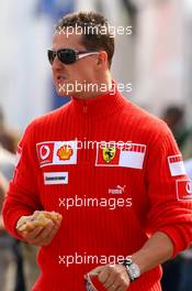 12.05.2006 Granollers,  Michael Schumacher (GER), Scuderia Ferrari - Formula 1 World Championship, Rd 6, Spanish Grand Prix, Friday