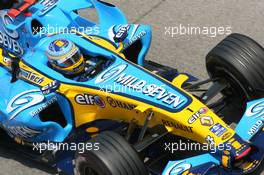 12.05.2006 Granollers, Spain,  Fernando Alonso (ESP), Renault F1 Team, R26 - Formula 1 World Championship, Rd 6, Spanish Grand Prix, Friday Practice