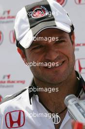 12.05.2006 Granollers, Spain,  Rubens Barrichello (BRA), Honda Racing F1 Team - Formula 1 World Championship, Rd 6, Spanish Grand Prix, Friday