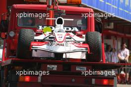 12.05.2006 Granollers, Spain,  Franck Montagny (FRA), Super Aguri F1 - Formula 1 World Championship, Rd 6, Spanish Grand Prix, Friday Practice