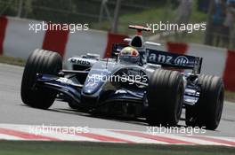 12.05.2006 Granollers, Spain,  Mark Webber (AUS), Williams F1 Team - Formula 1 World Championship, Rd 6, Spanish Grand Prix, Friday Practice