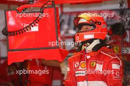 12.05.2006 Granollers, Spain,  Michael Schumacher (GER), Scuderia Ferrari - Formula 1 World Championship, Rd 6, Spanish Grand Prix, Friday Practice