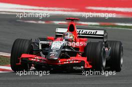 12.05.2006 Granollers, Spain,  Tiago Monteiro (PRT), Midland MF1 Racing - Formula 1 World Championship, Rd 6, Spanish Grand Prix, Friday Practice