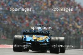 12.05.2006 Granollers, Spain,  Giancarlo Fisichella (ITA), Renault F1 Team, R26 - Formula 1 World Championship, Rd 6, Spanish Grand Prix, Friday Practice