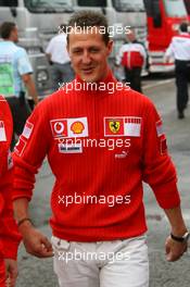 12.05.2006 Granollers, Spain,  Michael Schumacher (GER), Scuderia Ferrari - Formula 1 World Championship, Rd 6, Spanish Grand Prix, Friday