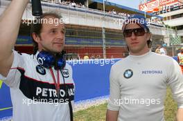 14.05.2006 Granollers, Spain,  Nick Heidfeld (GER), BMW Sauber F1 Team - Formula 1 World Championship, Rd 6, Spanish Grand Prix, Sunday Pre-Race Grid