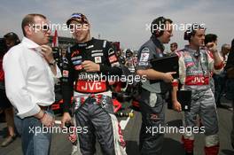 14.05.2006 Granollers, Spain,  Alex Shnaider (CDN) Midland MF1 Racing, Team Owner with Christijan Albers (NED), Midland MF1 Racing - Formula 1 World Championship, Rd 6, Spanish Grand Prix, Sunday Pre-Race Grid