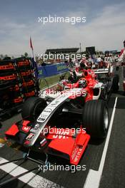 14.05.2006 Granollers, Spain,  Christijan Albers (NED), Midland MF1 Racing - Formula 1 World Championship, Rd 6, Spanish Grand Prix, Sunday Pre-Race Grid