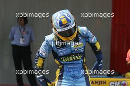 14.05.2006 Granollers, Spain,  Fernando Alonso (ESP), Renault F1 Team - Formula 1 World Championship, Rd 6, Spanish Grand Prix, Sunday Podium