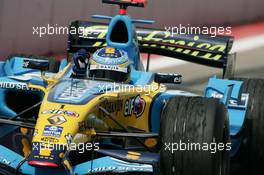 14.05.2006 Granollers, Spain,  Fernando Alonso (ESP), Renault F1 Team, R26 - Formula 1 World Championship, Rd 6, Spanish Grand Prix, Sunday Podium