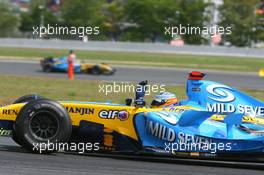14.05.2006 Granollers, Spain,  Fernando Alonso (ESP), Renault F1 Team - Formula 1 World Championship, Rd 6, Spanish Grand Prix, Sunday Race