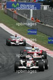 14.05.2006 Granollers, Spain,  Rubens Barrichello (BRA), Honda Racing F1 Team - Formula 1 World Championship, Rd 6, Spanish Grand Prix, Sunday Race