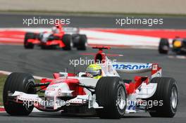 14.05.2006 Granollers, Spain,  Ralf Schumacher (GER), Toyota Racing - Formula 1 World Championship, Rd 6, Spanish Grand Prix, Sunday Race