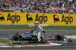 14.05.2006 Granollers, Spain,  Juan-Pablo Montoya (COL), Juan Pablo, McLaren Mercedes - Formula 1 World Championship, Rd 6, Spanish Grand Prix, Sunday Race