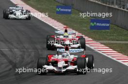14.05.2006 Granollers, Spain,  Jarno Trulli (ITA), Toyota Racing - Formula 1 World Championship, Rd 6, Spanish Grand Prix, Sunday Race