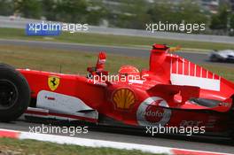 14.05.2006 Granollers, Spain,  Michael Schumacher (GER), Scuderia Ferrari - Formula 1 World Championship, Rd 6, Spanish Grand Prix, Sunday Race