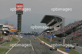 14.05.2006 Granollers, Spain,  Giancarlo Fisichella (ITA), Renault F1 Team - Formula 1 World Championship, Rd 6, Spanish Grand Prix, Sunday Race