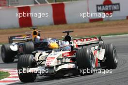 14.05.2006 Granollers, Spain,  Jenson Button (GBR), Honda Racing F1 Team - Formula 1 World Championship, Rd 6, Spanish Grand Prix, Sunday Race