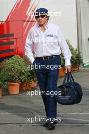 13.05.2006 Granollers, Spain,  Sir Jackie Stewart (GBR) of the Royal Bank of Scotland, sponsor of Williams F1 Team - Formula 1 World Championship, Rd 6, Spanish Grand Prix, Saturday