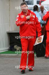 13.05.2006 Granollers, Spain,  Ross Brawn (GBR), Scuderia Ferrari, Technical Director - Formula 1 World Championship, Rd 6, Spanish Grand Prix, Saturday