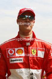 13.05.2006 Granollers, Spain,  Michael Schumacher (GER), Scuderia Ferrari - Formula 1 World Championship, Rd 6, Spanish Grand Prix, Saturday Practice