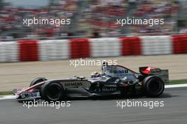 13.05.2006 Granollers, Spain,  Juan-Pablo Montoya (COL), Juan Pablo, McLaren Mercedes, MP4-"!- Formula 1 World Championship, Rd 6, Spanish Grand Prix, Saturday Qualifying